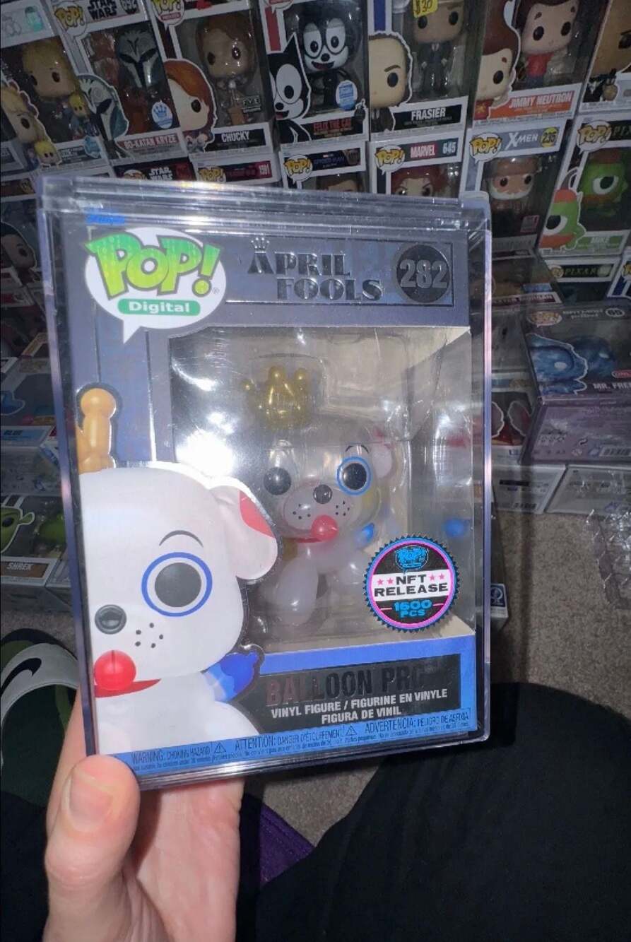 Funko Pop Balloon Proto #282 NFT Release 1600 pc